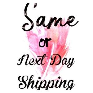 Ships same day or next day for all purchases!